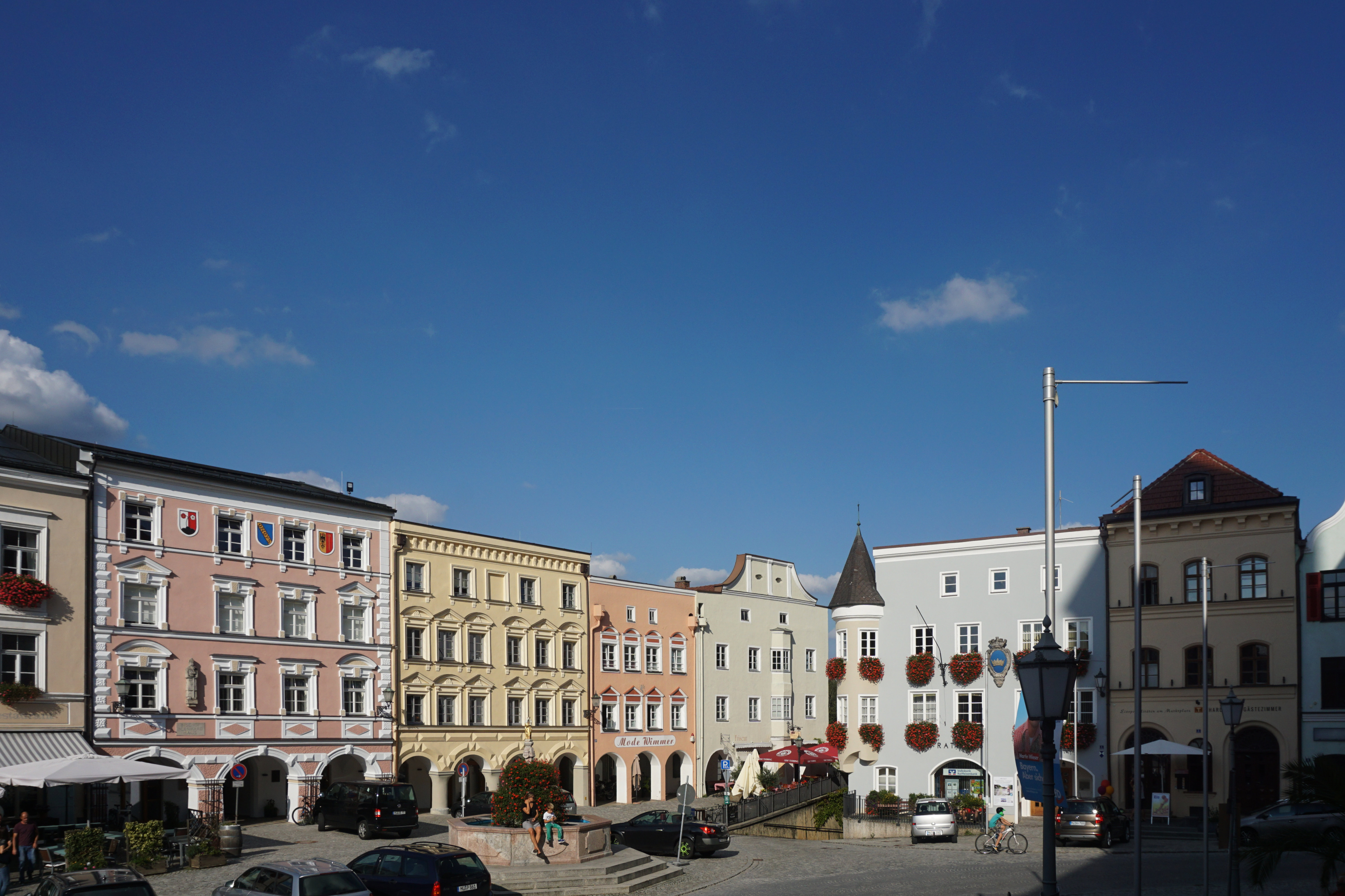 Marktplatz in Kraiburg