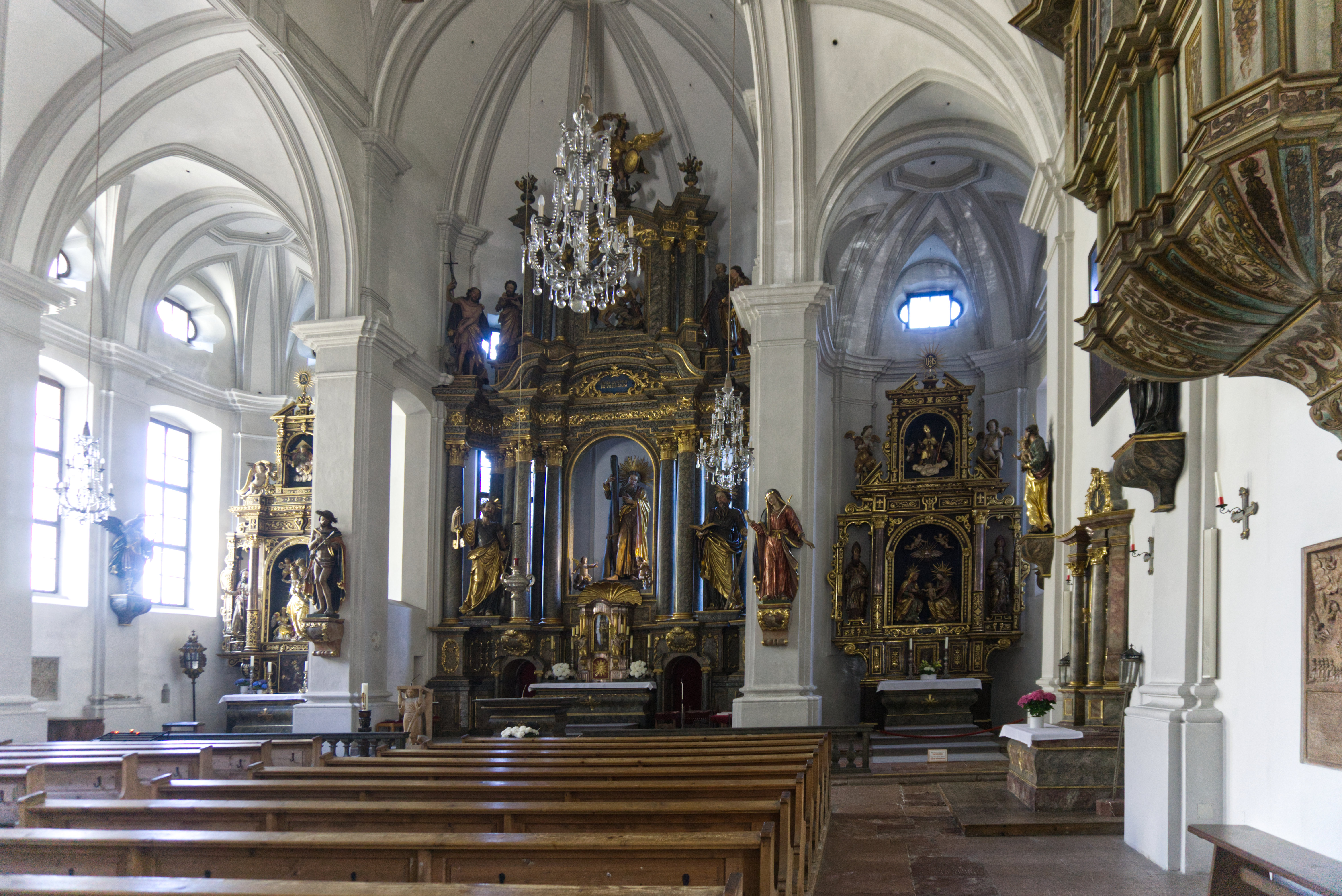 Kirche S Andreas Innen Berchtesgaden