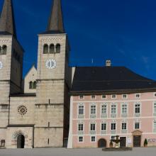 Schloss Berchtesgaden mit Stiftskirche