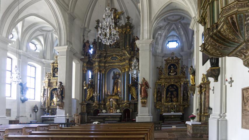 Kirche S Andreas Innen Berchtesgaden